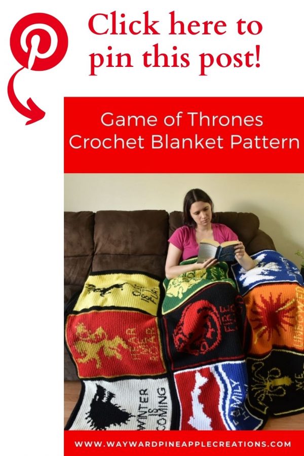 Game of Thrones blanket pin this post!