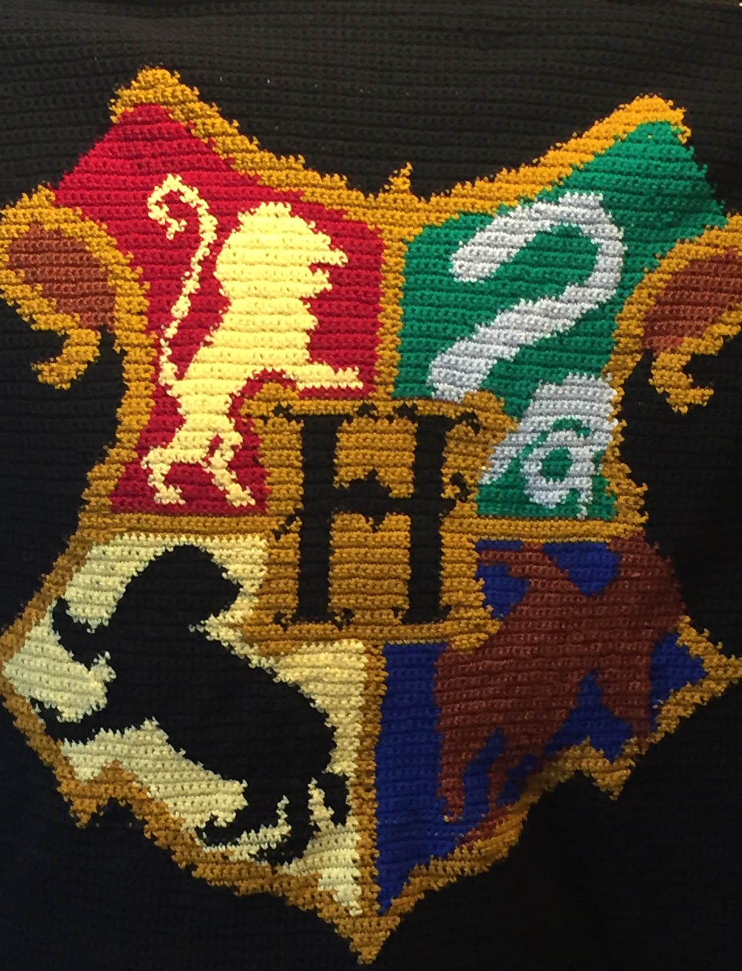 Harry Potter Baby Blanket Crochet Pattern Wayward Pineapple Creations