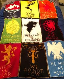 Free Pattern: Game Of Thrones Crochet Blanket - Wayward Pineapple Creations