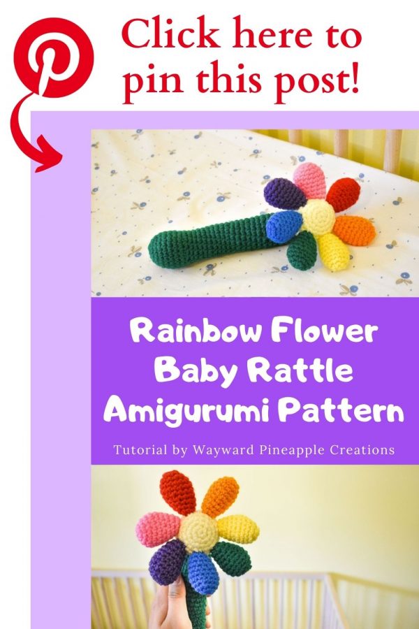 flower rattle Pin this post!